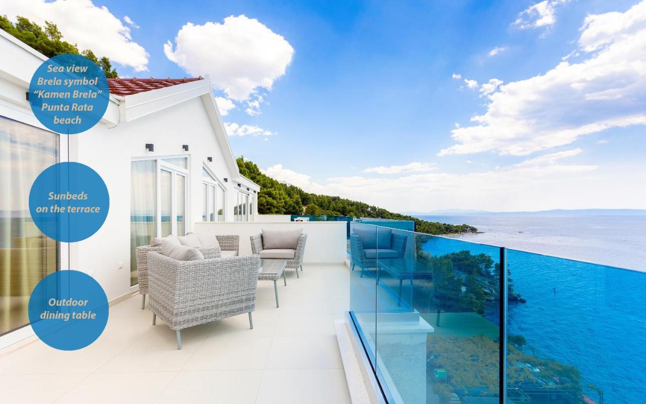 Villa Visnja Prestige Брела Екстер'єр фото